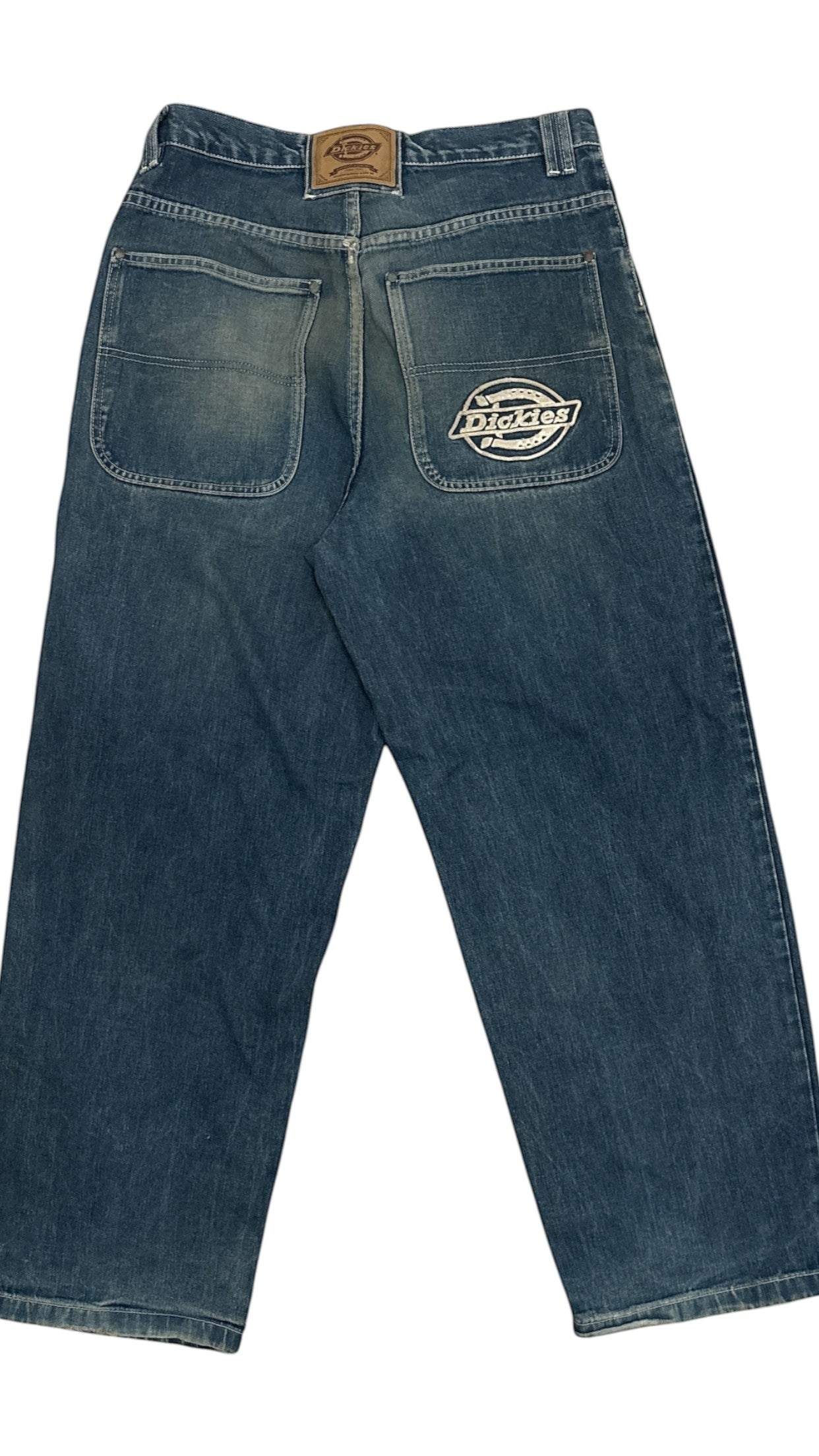 Baggy Distressed Denim Jeans